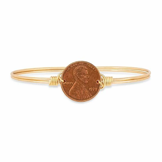 Deals ๐ Luca & Danni Luca + Danni Lucky Penny Bangle Bracelet Brass Tone ๐ 6 Deals ๐ Luca & Danni Luca + Danni Lucky Penny Bangle Bracelet Brass Tone ๐ - Image 4