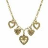 Brand new 😍 1928 Gold-Tone Light Brown Heart Charm Necklace 🔥 -Valentine's Day Jewelry shop unnamed file 1024