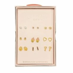 Brand new π LC Lauren Conrad 9-Pack Valentine's Day Cupcake Stud Earrings β