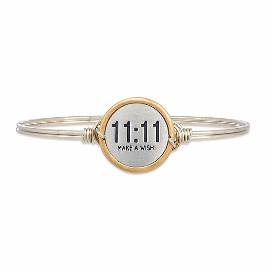 Top 10 🔥 Luca & Danni Luca + Danni "11:11 Make A Wish" Bangle Bracelet Brass Tone 🌟 7 Top 10 🔥 Luca & Danni Luca + Danni "11:11 Make A Wish" Bangle Bracelet Brass Tone 🌟 - Image 5