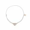 Discount ✨ LC Lauren Conrad Gold Tone Split Heart Pull Tie Nickel Free Bracelet 👏 -Valentine's Day Jewelry shop unnamed file 1088