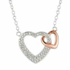 Coupon 😉 Brilliance Two Tone Double Heart Necklace With Crystals 🔥 -Valentine's Day Jewelry shop unnamed file 1113