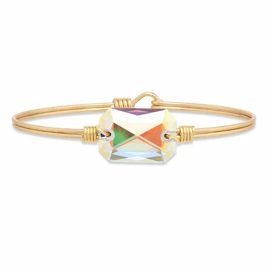 Hot Sale 😉 Luca & Danni Luca + Danni Dylan Bangle Bracelet In Aurora Borealis Brass Tone 😉 6 Hot Sale 😉 Luca & Danni Luca + Danni Dylan Bangle Bracelet In Aurora Borealis Brass Tone 😉 - Image 4