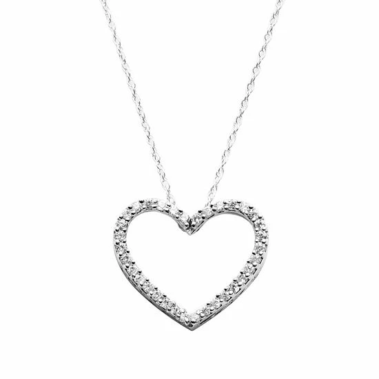 Best deal ๐ Diamond Petites 10k White Gold 1/10-ct. T.W. Diamond Heart Pendant ๐คฉ 3 Best deal ๐ Diamond Petites 10k White Gold 1/10-ct. T.W. Diamond Heart Pendant ๐คฉ