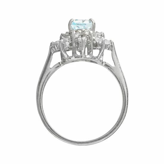 Discount โญ Traditions Jewelry Company Sterling Silver Blue Topaz & Cubic Zirconia Floral Ring ๐ 5 Discount โญ Traditions Jewelry Company Sterling Silver Blue Topaz & Cubic Zirconia Floral Ring ๐ - Image 3