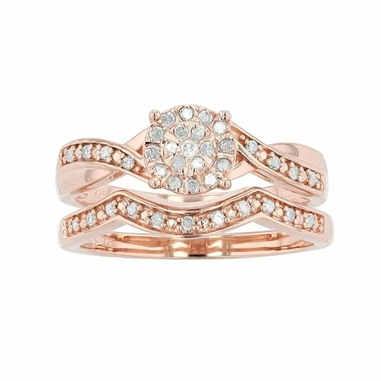 Buy ๐ Unbranded Sterling Silver 1/5 Carat T.W. Diamond Engagement Ring Set โค๏ธ 6 Buy ๐ Unbranded Sterling Silver 1/5 Carat T.W. Diamond Engagement Ring Set โค๏ธ - Image 4