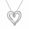 New π Two Hearts Forever One Sterling Silver 1/4-ct. T.W. Diamond Heart Pendant π 1 New π Two Hearts Forever One Sterling Silver 1/4-ct. T.W. Diamond Heart Pendant π -Valentine's Day Jewelry shop unnamed file 1322