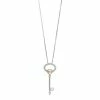 Best deal 💯 Delicate Diamonds Sterling Silver 1/10 Carat T.W. Diamond Heart Key Pendant Necklace 🧨 -Valentine's Day Jewelry shop unnamed file 1326