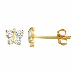 Top 10 🌟 Charming Girl 14k Gold Over Silver Cubic Zirconia Birthstone Butterfly Earrings April 🤩 -Valentine's Day Jewelry shop unnamed file 1351