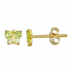 Top 10 🌟 Charming Girl 14k Gold Over Silver Cubic Zirconia Birthstone Butterfly Earrings April 🤩 -Valentine's Day Jewelry shop unnamed file 1357