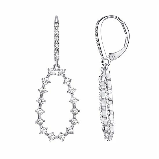 Coupon ๐ Chrystina Crystal Open Teardrop Leverback Dangle Earrings ๐ 3 Coupon ๐ Chrystina Crystal Open Teardrop Leverback Dangle Earrings ๐