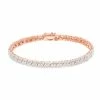 Promo 🌟 Unbranded Sterling Silver 1 Carat T.W. Diamond Tennis Bracelet Gold Tone 👍 -Valentine's Day Jewelry shop unnamed file 143