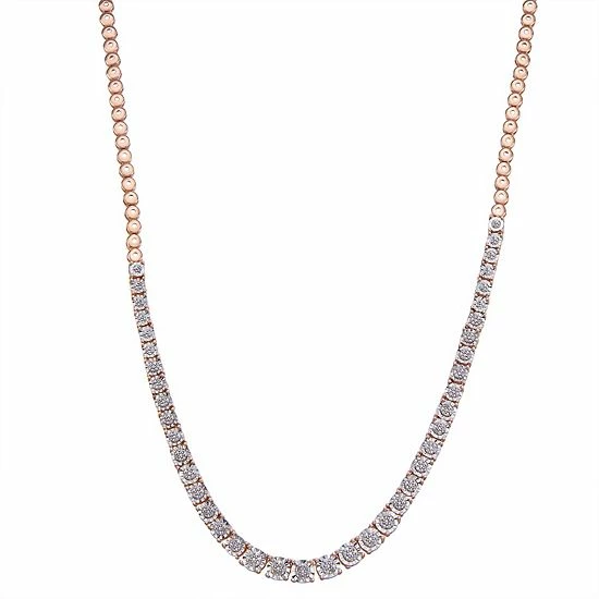 Hot Sale ๐ Unbranded Sterling Silver 1/3 Carat T.W. Diamond Necklace ๐งจ 6 Hot Sale ๐ Unbranded Sterling Silver 1/3 Carat T.W. Diamond Necklace ๐งจ - Image 4