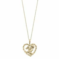 Best reviews of 😉 Kristen Kesho 10k Gold Angel Heart Pendant Necklace 😍