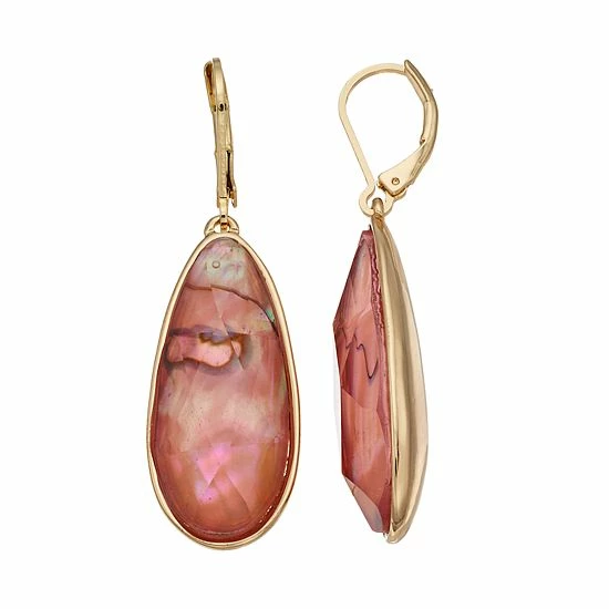 Cheap π Napier Simulated Abalone Teardrop Earrings Blue π₯ 5 Cheap π Napier Simulated Abalone Teardrop Earrings Blue π₯ - Image 3