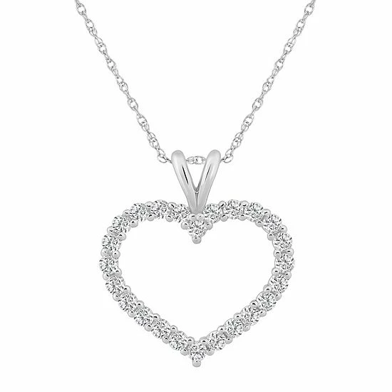 Cheap ✨ Alyson Layne 14k Gold 1 1/10 Carat T.W. Diamond Heart Pendant Necklace ❤️ 7 Cheap ✨ Alyson Layne 14k Gold 1 1/10 Carat T.W. Diamond Heart Pendant Necklace ❤️ - Image 5