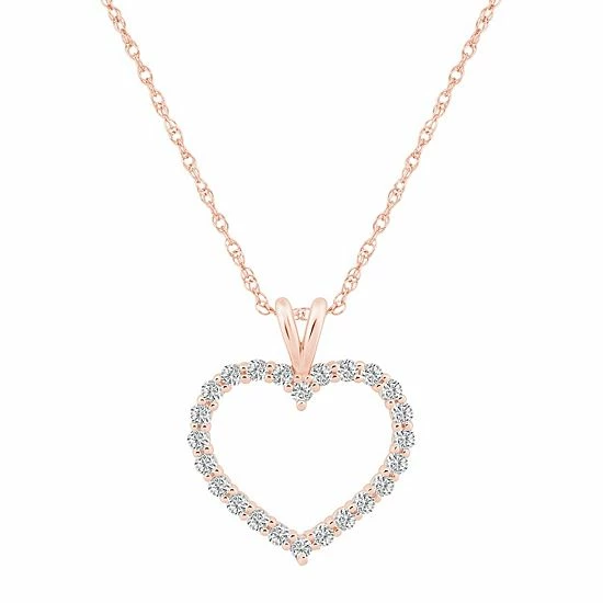 Best reviews of 🤩 Alyson Layne 14k Gold 1/2 Carat T.W. Diamond Heart Pendant Necklace ✨ 8 Best reviews of 🤩 Alyson Layne 14k Gold 1/2 Carat T.W. Diamond Heart Pendant Necklace ✨ - Image 6