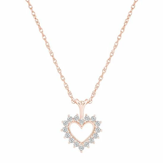 Best reviews of โค๏ธ Alyson Layne 14k Gold 1/4 Carat T.W. Diamond Open Heart Pendant Necklace ๐ 3 Best reviews of โค๏ธ Alyson Layne 14k Gold 1/4 Carat T.W. Diamond Open Heart Pendant Necklace ๐