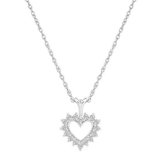 Best reviews of โค๏ธ Alyson Layne 14k Gold 1/4 Carat T.W. Diamond Open Heart Pendant Necklace ๐ 8 Best reviews of โค๏ธ Alyson Layne 14k Gold 1/4 Carat T.W. Diamond Open Heart Pendant Necklace ๐ - Image 6
