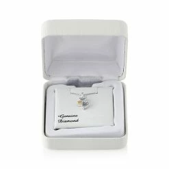 Buy ✨ Love Is Forever Diamond Accent Sterling Silver & 10k Gold Over Silver Double Heart Pendant Necklace ✔️