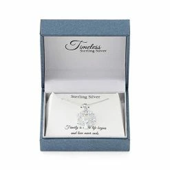 New ❤️ Timeless Sterling Silver Cubic Zirconia Tree Pendant Necklace 😀 -Valentine's Day Jewelry shop unnamed file 1615