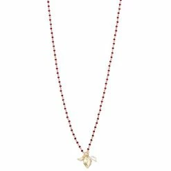 Brand new 😍 Napier Gold Tone Be My Valentine Long Locket Pendant Necklace 🎁