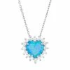 Best Pirce ❤️ Lab-Created Blue Opal & Cubic Zirconia Sterling Silver Heart Halo Pendant Necklace 🎉 1 Best Pirce ❤️ Lab-Created Blue Opal & Cubic Zirconia Sterling Silver Heart Halo Pendant Necklace 🎉 -Valentine's Day Jewelry shop unnamed file 1686