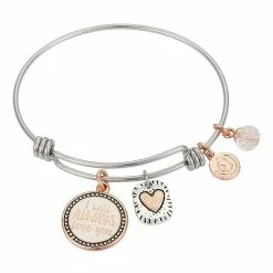 Coupon 👍 Love This Life® 👩 Mother Daughter Heart Bangle Bracelet 🌟