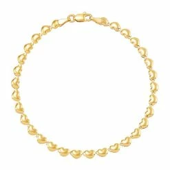 Brand new 👏 Everlasting Gold 10k Gold Stampato Heart Bracelet ✨