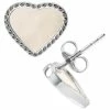 Deals 👏 Gemistry Sterling Silver 👩 Mother Of Pearl Heart Stud Earrings 👍 -Valentine's Day Jewelry shop unnamed file 1732