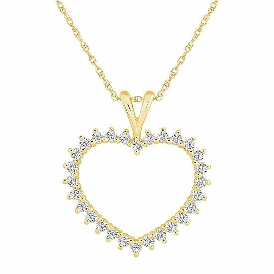 Flash Sale ๐ Alyson Layne 10k Gold 1 Carat T.W. Diamond Heart Pendant Necklace ๐คฉ 7 Flash Sale ๐ Alyson Layne 10k Gold 1 Carat T.W. Diamond Heart Pendant Necklace ๐คฉ - Image 5