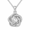 Best Pirce 🔥 The Silver Lining Cubic Zirconia Silver Tone Love Knot Pendant 🔥 1 Best Pirce 🔥 The Silver Lining Cubic Zirconia Silver Tone Love Knot Pendant 🔥 -Valentine's Day Jewelry shop unnamed file 1817