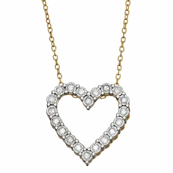 Budget โญ Unbranded Sterling Silver 1/4 Carat T.W. Diamond Heart Pendant Necklace ๐ 6 Budget โญ Unbranded Sterling Silver 1/4 Carat T.W. Diamond Heart Pendant Necklace ๐ - Image 4