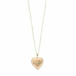 Brand new ๐ Unbranded 10k Gold "I Love You" Locket Necklace ๐