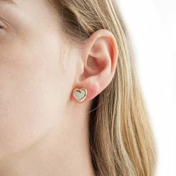 Brand new ⌛ Unbranded 14k Gold Over Silver 1/10 Carat T.W. Diamond Heart Stud Earrings 🥰 13 Brand new ⌛ Unbranded 14k Gold Over Silver 1/10 Carat T.W. Diamond Heart Stud Earrings 🥰 -Valentine's Day Jewelry shop unnamed file 1865