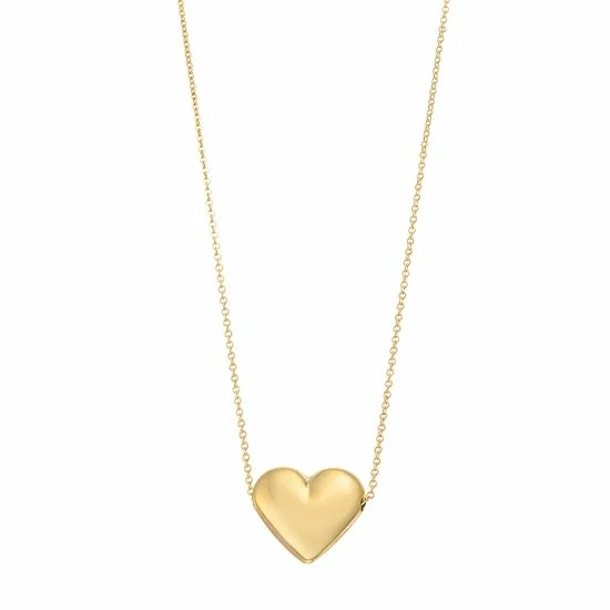 Buy โ Au Naturale 14k Gold Puffed Heart Necklace ๐ฏ 3 Buy โ Au Naturale 14k Gold Puffed Heart Necklace ๐ฏ