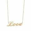 New 😉 Unbranded 10k Gold "Love" Necklace 🛒 -Valentine's Day Jewelry shop unnamed file 1883