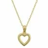 Buy 🎉 Charming Girl 14k Gold Polished Open Heart Necklace 🧨 -Valentine's Day Jewelry shop unnamed file 1884