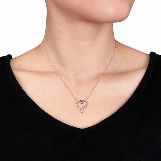 Cheap ๐ฅ Stella Grace 18k Rose Gold Over Silver Lab Created White Sapphire Heart Pendant Necklace ๐ 6 Cheap ๐ฅ Stella Grace 18k Rose Gold Over Silver Lab Created White Sapphire Heart Pendant Necklace ๐ - Image 4