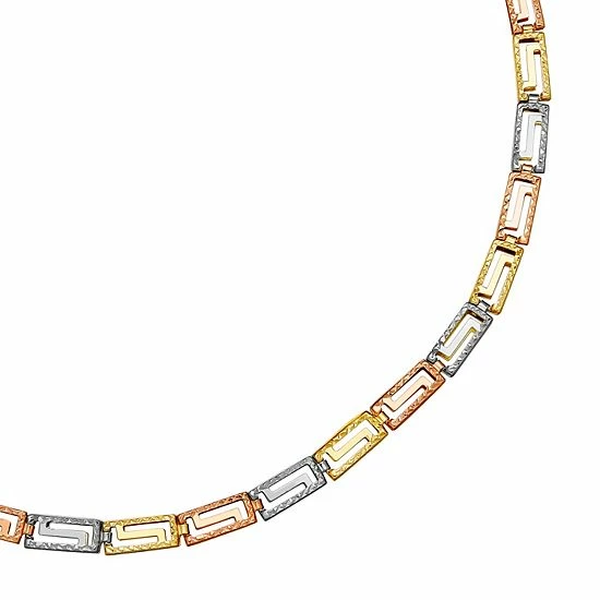 Brand new β Everlasting Gold Tri Tone 10k Gold Reversible Greek Key Bracelet π 4 Brand new β Everlasting Gold Tri Tone 10k Gold Reversible Greek Key Bracelet π - Image 2