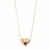 Best deal 🎉 Au Naturale 14k Rose Gold Puffed Heart Necklace ❤️