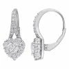 Top 10 🛒 Stella Grace Sterling Silver 2 Carat T.W. Lab-Created Moissanite Heart Halo Leverback Earrings 😍 -Valentine's Day Jewelry shop unnamed file 1951
