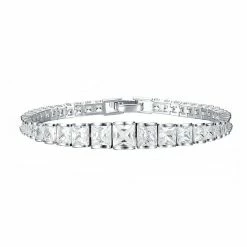 Best reviews of 😍 Unbranded Sterling Silver Cubic Zirconia Tennis Bracelet 🎁
