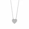 Deals 😉 Simply Vera Vera Wang Sterling Silver 1/10 Carat T.W. Diamond Heart Pendant Necklace 🔥 -Valentine's Day Jewelry shop unnamed file 1993