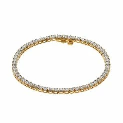 Discount ✨ Unbranded 1/2 Carat T.W. Diamond Tennis Bracelet Gold Tone ❤️ -Valentine's Day Jewelry shop unnamed file 20