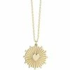 New 🔥 LUMINOR GOLD 14k Gold Heart Medallion Necklace 💯 -Valentine's Day Jewelry shop unnamed file 2053