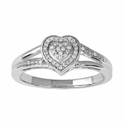 Top 10 👍 DeCouer Sterling Silver 1/10 Carat T.W. Diamond Heart Promise Ring Rose Gold Tone 🎉 14 Top 10 👍 DeCouer Sterling Silver 1/10 Carat T.W. Diamond Heart Promise Ring Rose Gold Tone 🎉 -Valentine's Day Jewelry shop unnamed file 2081