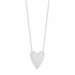 Wholesale ❤️ Sunkissed Sterling Cubic Zirconia Heart Halo Necklace Gold Tone 😀