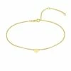 Coupon 🔔 Unbranded 14k Gold Heart Adjustable Rolo Chain Anklet 🧨 -Valentine's Day Jewelry shop unnamed file 2124