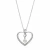 Brand new 🔥 Sentimental Expressions Sterling Silver Freshwater Cultured Pearl Friend Heart Necklace 🎁 -Valentine's Day Jewelry shop unnamed file 2136